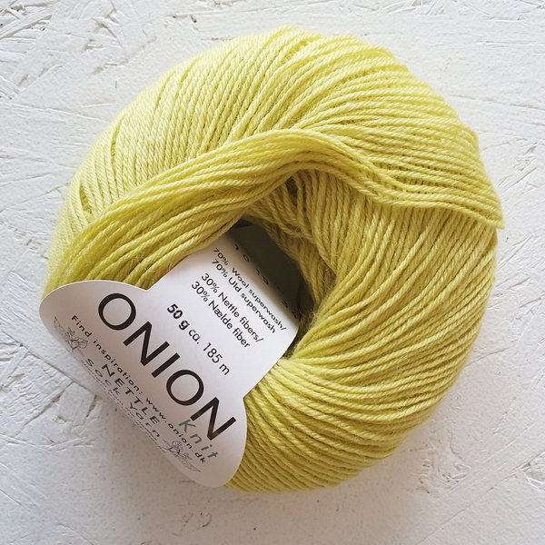Nettle Sock Yarn - 1019 Lemon
