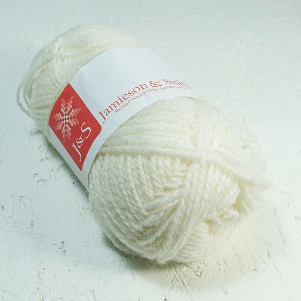 2-ply Jumper Weight - 1 Bleached / Optic White