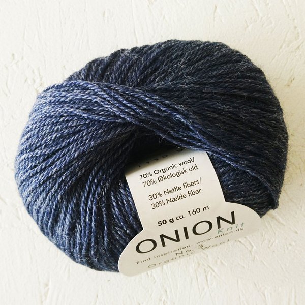 No. 3 Organic Wool + Nettle - 1110 Blue