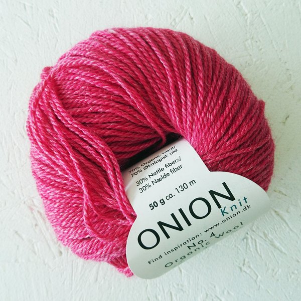 No. 4 Organic Wool + Nettle - 813 Pink