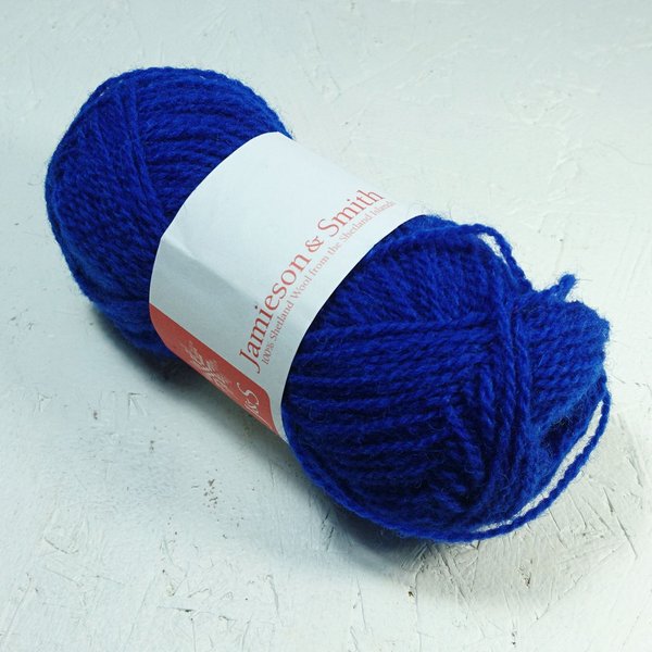 2-ply Jumper Weight - 18 Bright Blue