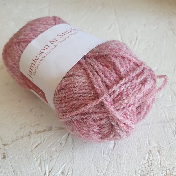 2-ply Jumper Weight - 1283 mix Mid Marled Pink