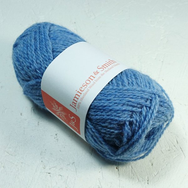 2-ply Jumper Weight - FC15 mix Mid Sky Blue